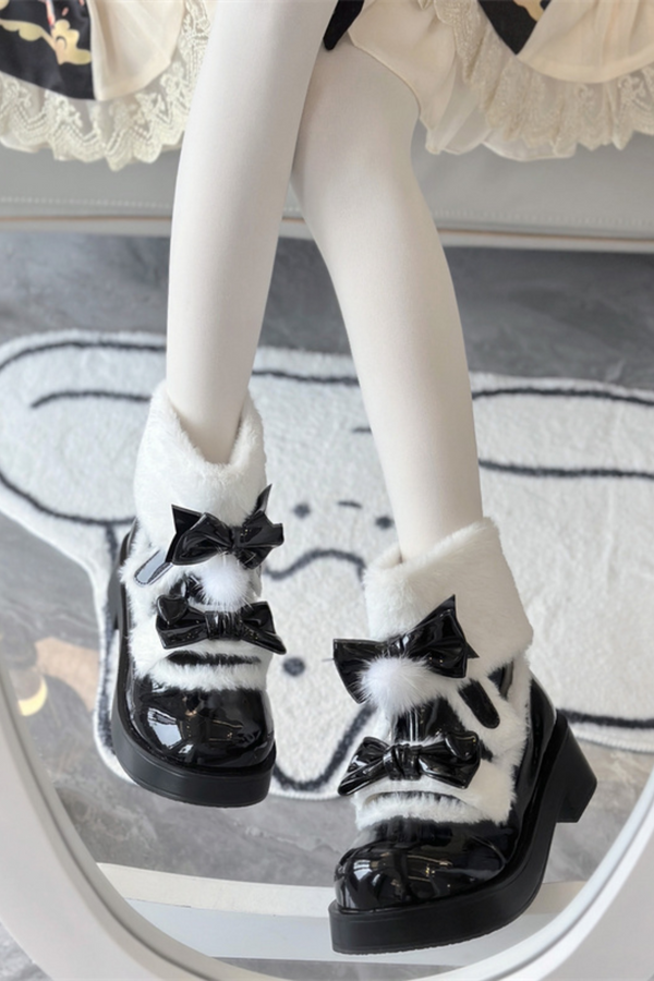 Dark Snow Lolita Boots