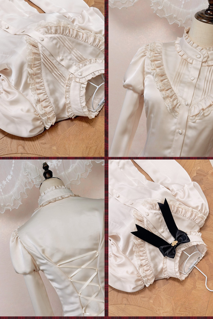 【1月13日予約締切】Honor Guard Ceremonyフリルスタンドカラーシャツ