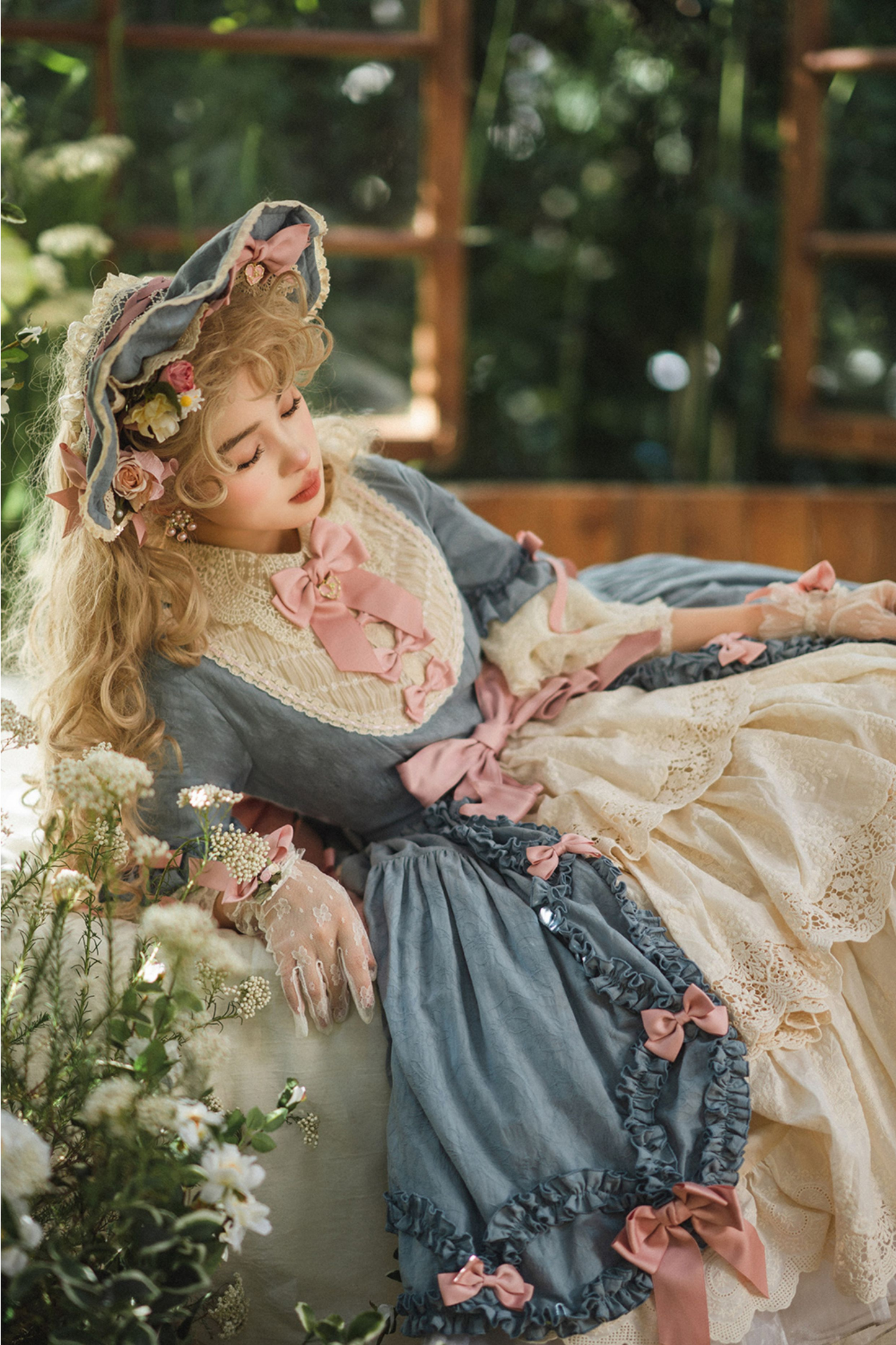 エレガントプリンセススリーブロリータドレス