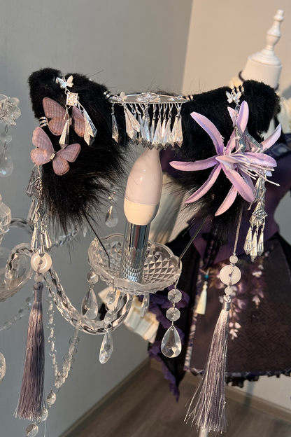 China Style Girl Lolita Top + Skirt + Catsuit + Clips