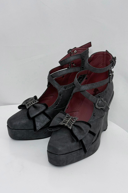 【3月30日予約締切】ダークラブリーボックスリボンシューズ