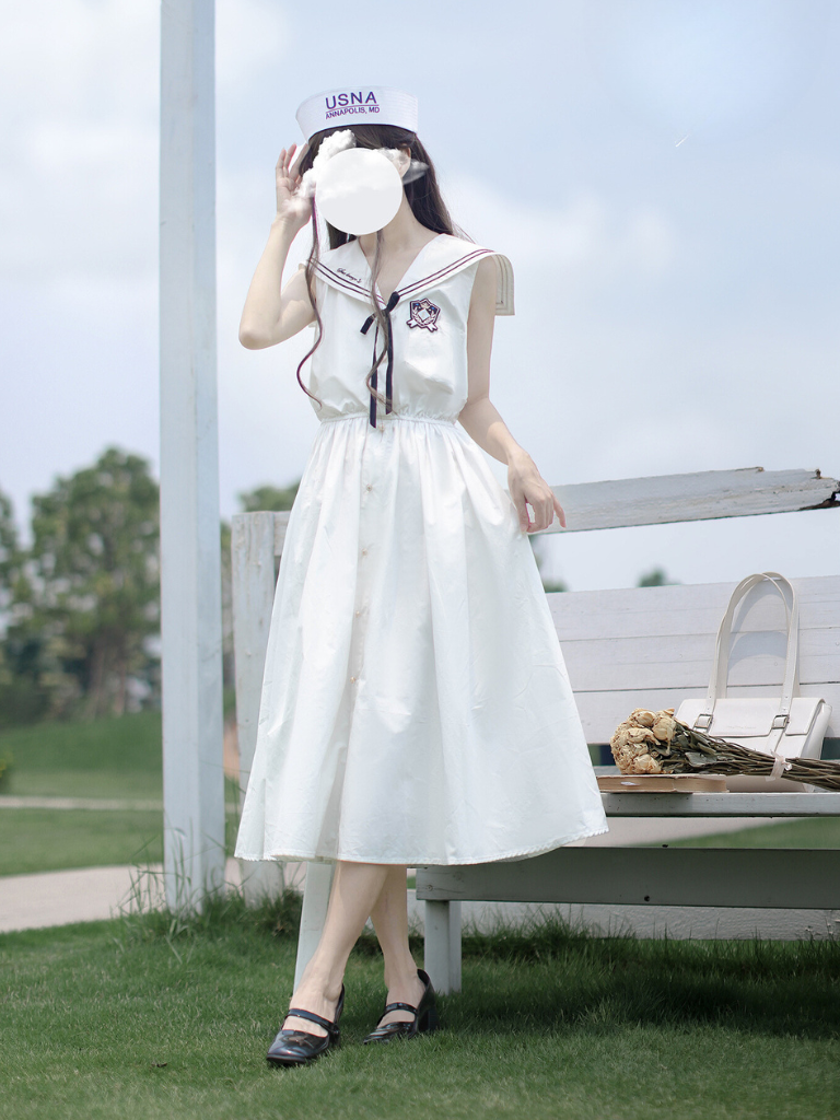 [Reservations] Marine Sailor Sleeveless Dress