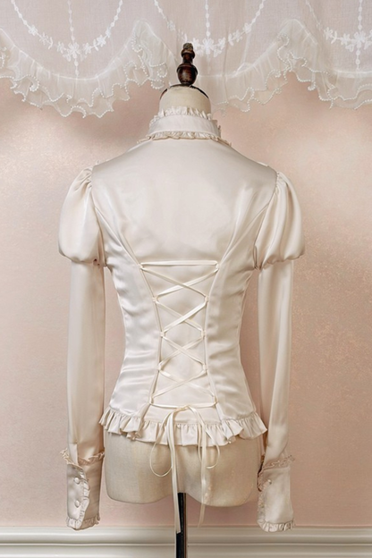 【1月13日予約締切】Honor Guard Ceremonyフリルスタンドカラーシャツ