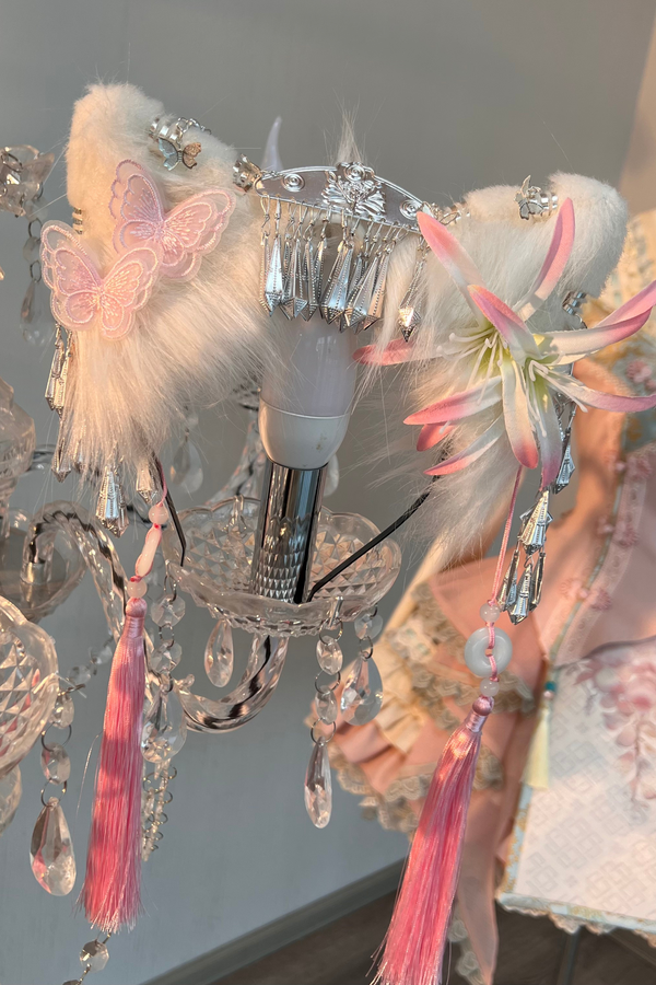 China Style Girl Lolita Top + Skirt + Catsuit + Clips