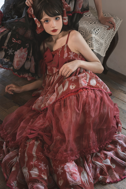 ストロベリーボックスロリータキャミソールドレス