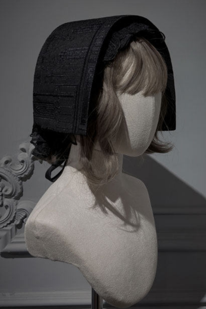 【4月19日预售截止】哥特蕾丝连衣裙+胸衣+裙子+上衣+发带+帽子+胸针