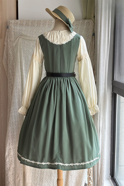 スケッチワイルドローズエレガントロリータドレス