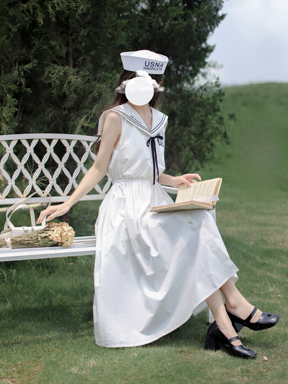 [Reservations] Marine Sailor Sleeveless Dress