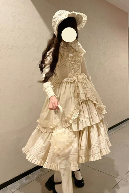 Lace Goth Subculture Dark Star Island Lolita Dress