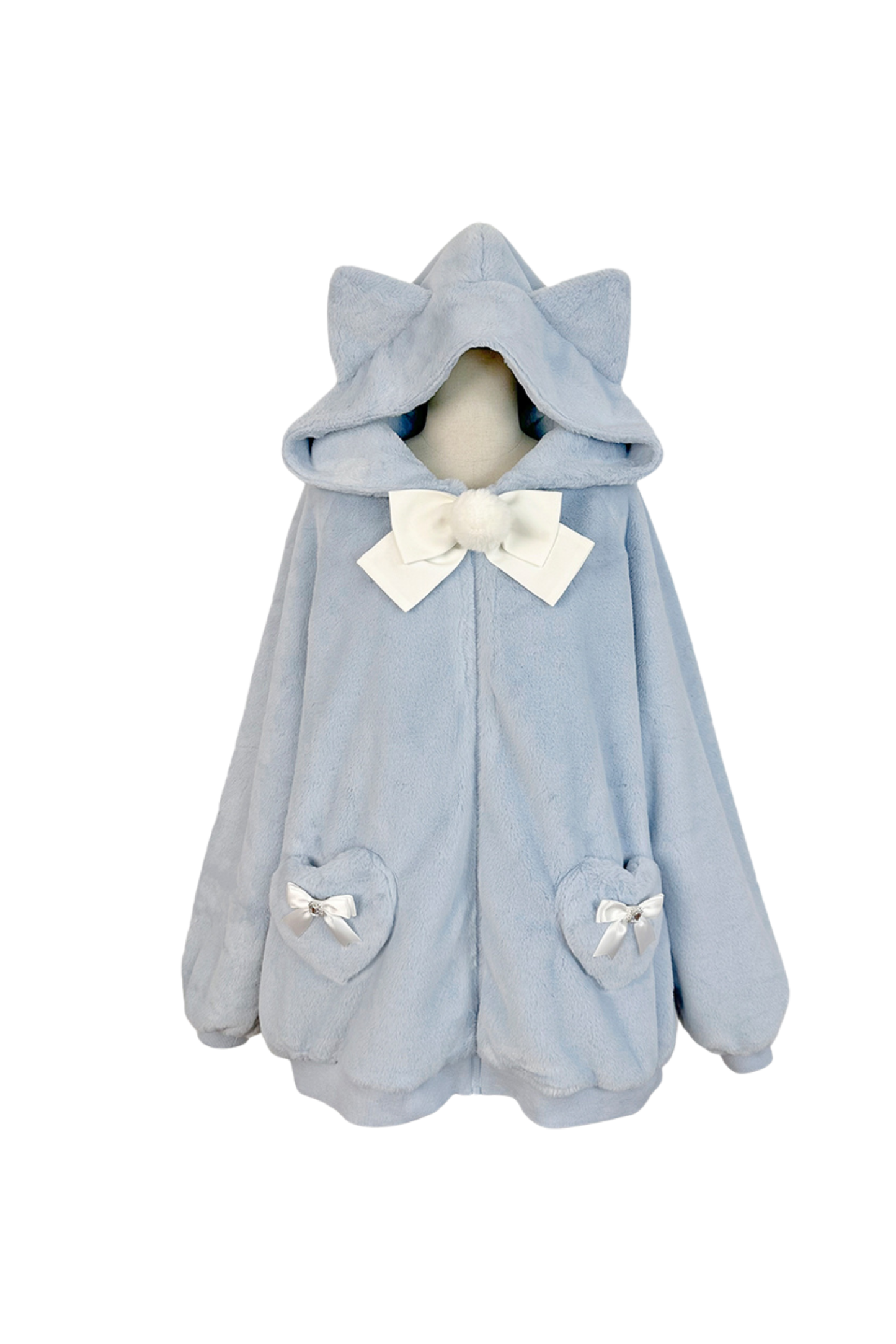 猫耳ぬいぐるみフードジャケット