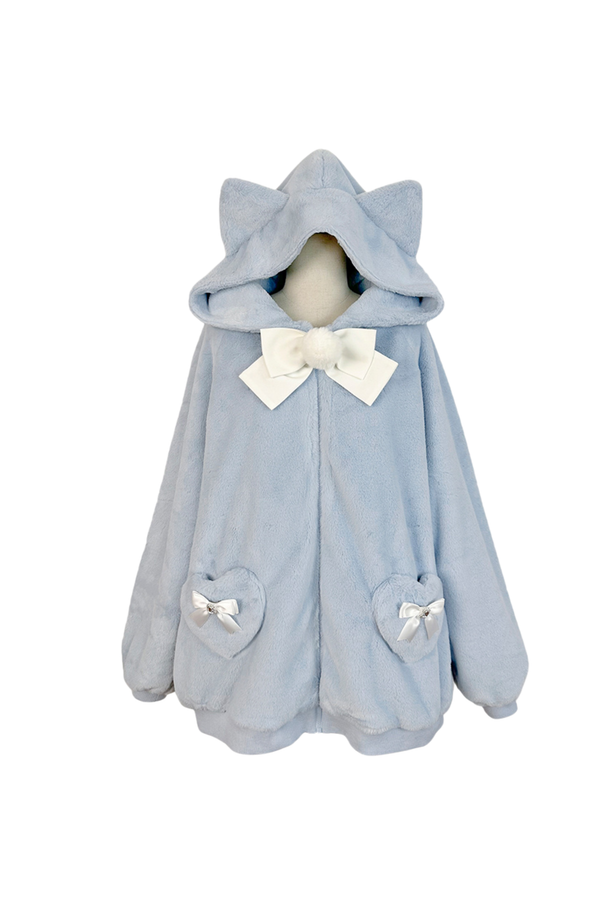 猫耳ぬいぐるみフードジャケット