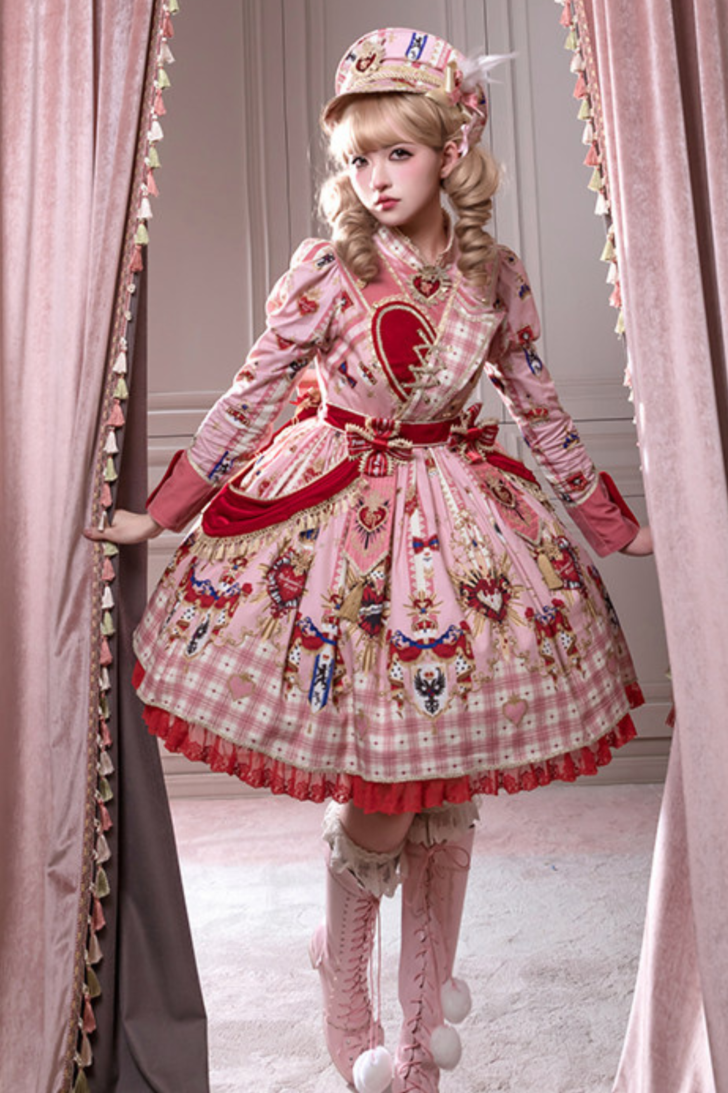 【3月18日予約締切】ホーリーハートロリータドレス+ジャンパースカート+インナー