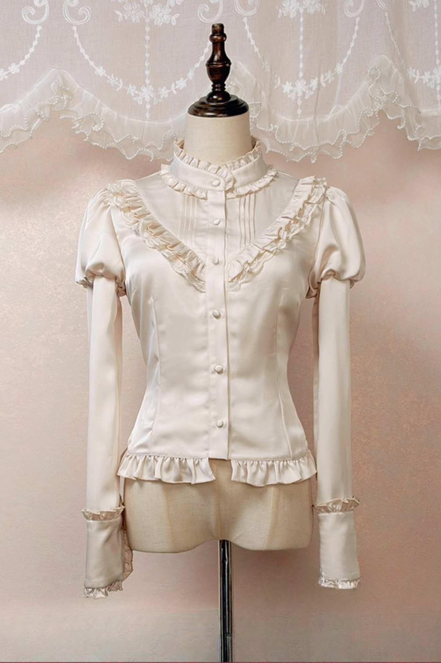 【1月13日予約締切】Honor Guard Ceremonyフリルスタンドカラーシャツ