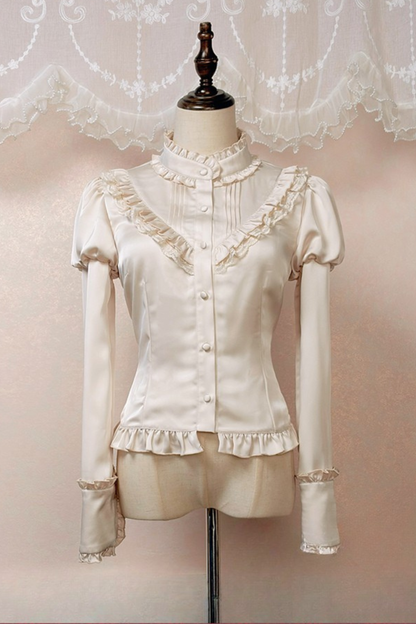 【1月13日予約締切】Honor Guard Ceremonyフリルスタンドカラーシャツ