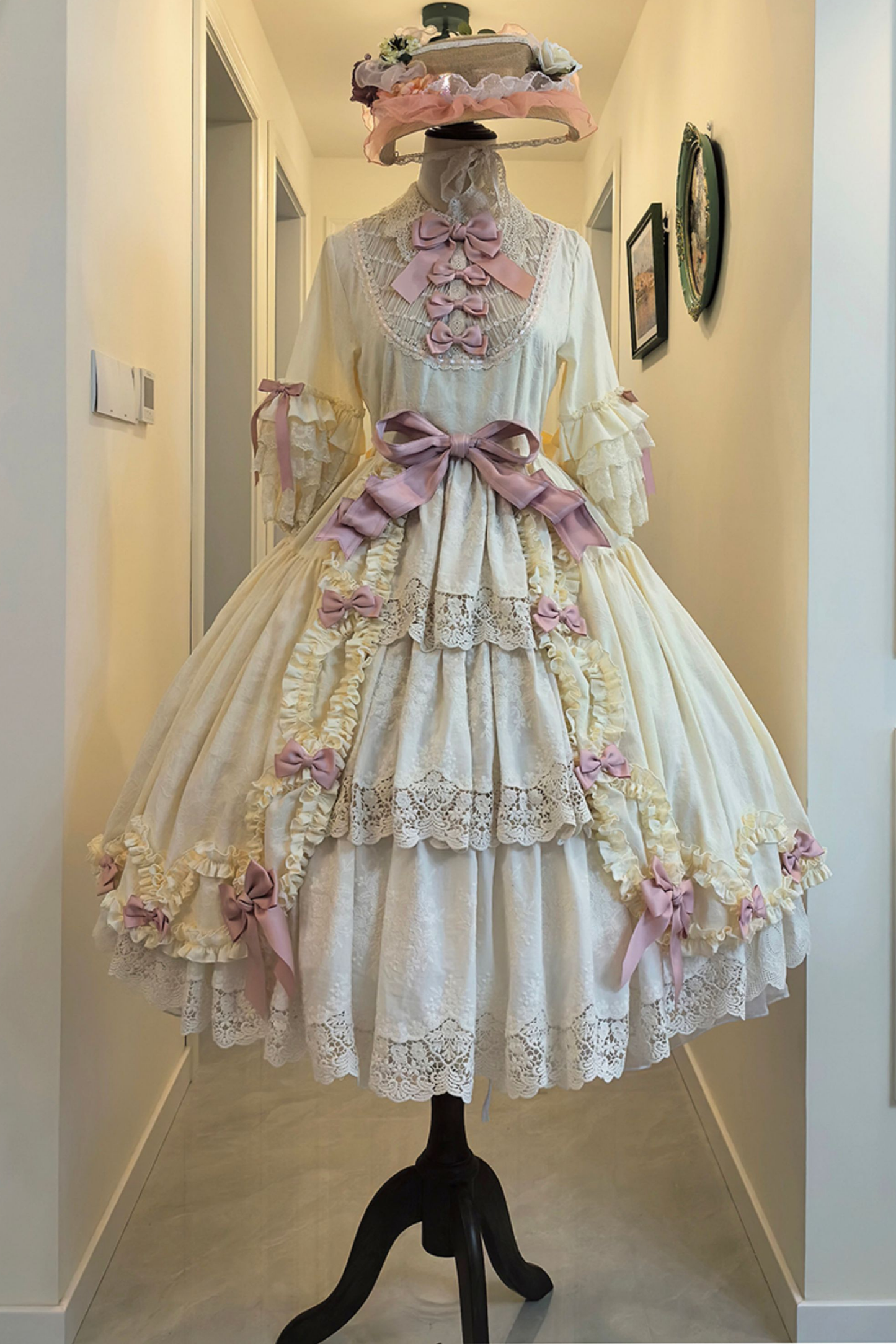 エレガントプリンセススリーブロリータドレス