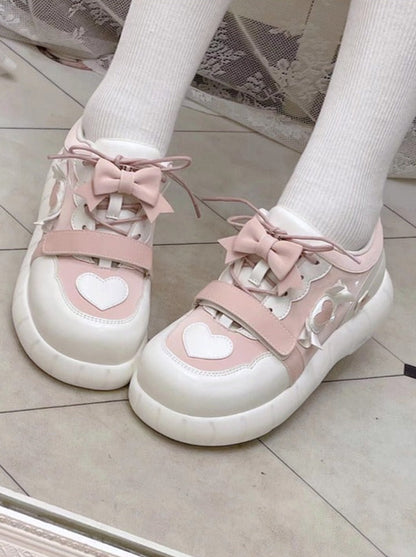 Lolita color-matching sports shoes