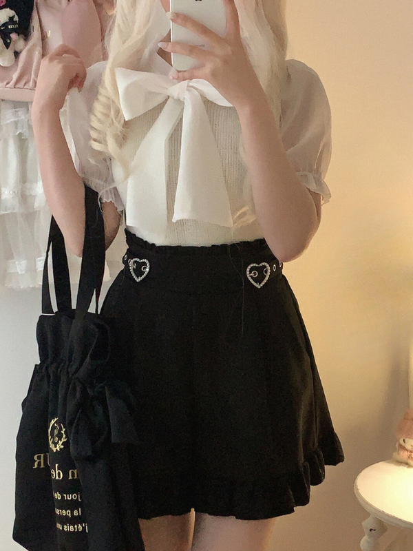 Single Thunder Style Ribbon Shirt