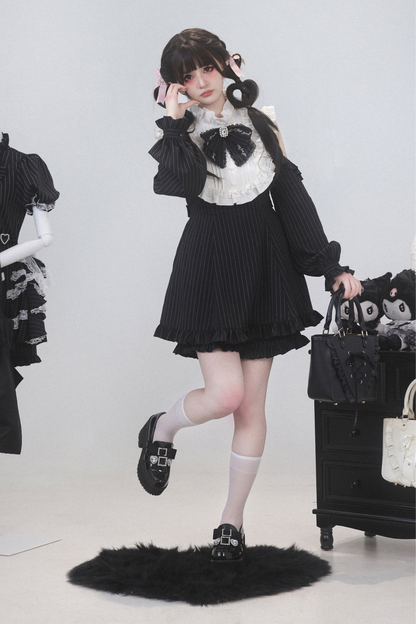 ローズプリンセスオフショルダーフリルリボントップス