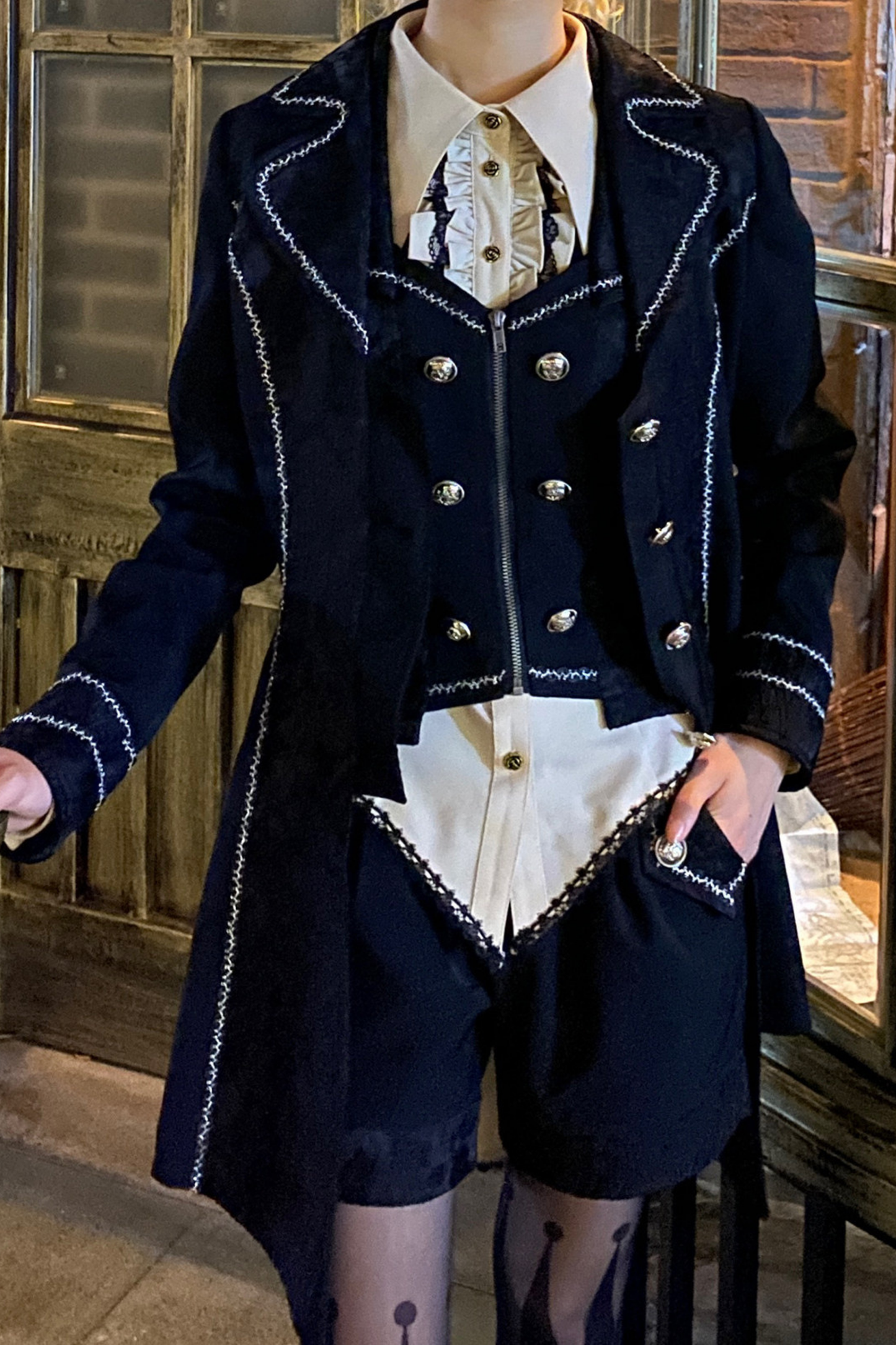 Dark Prince Lolita Jacket + Shirt + Pants + Vest