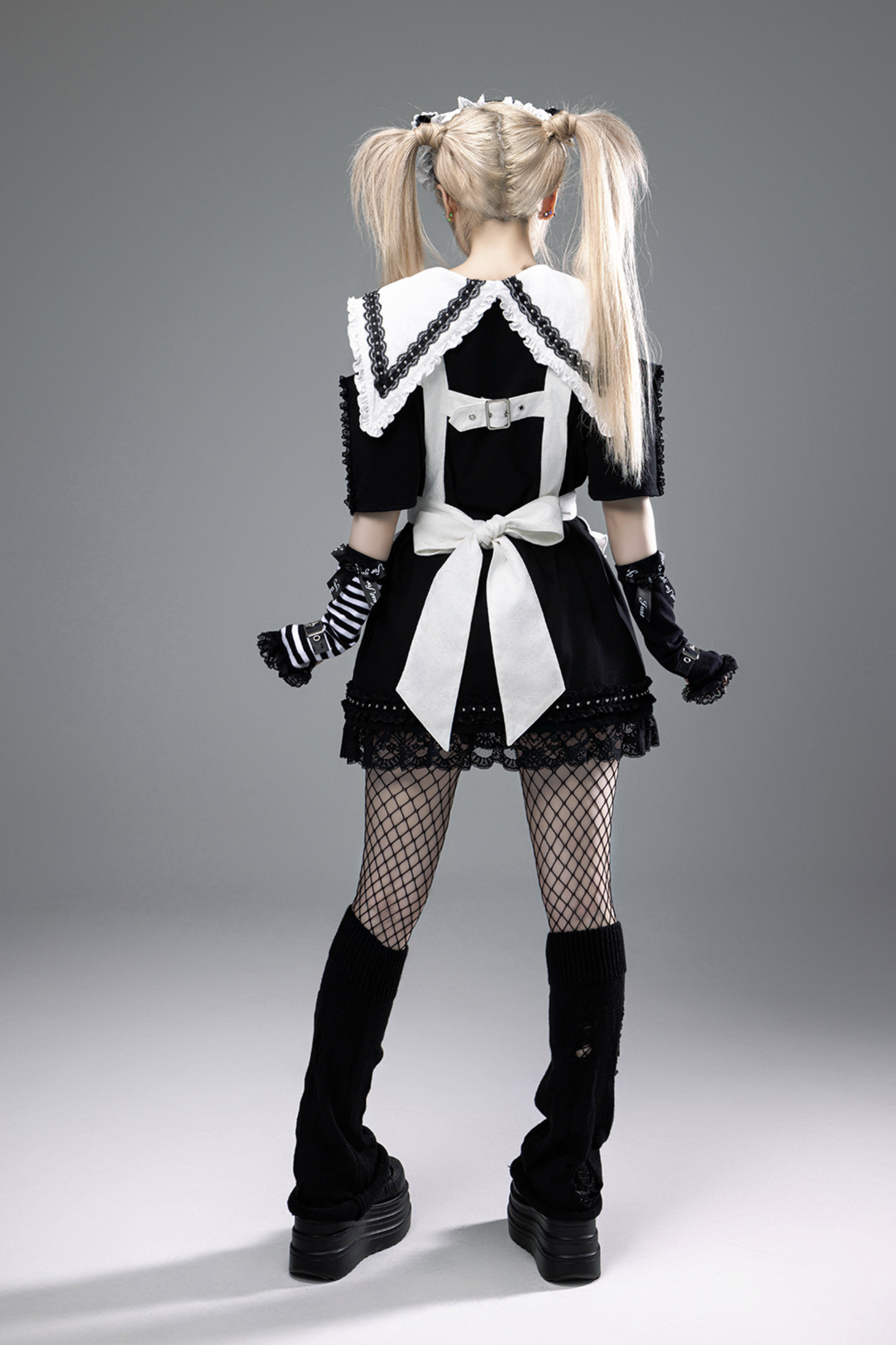 Witch Apprentice Subculture T-shirt Dress + Suspender Apron