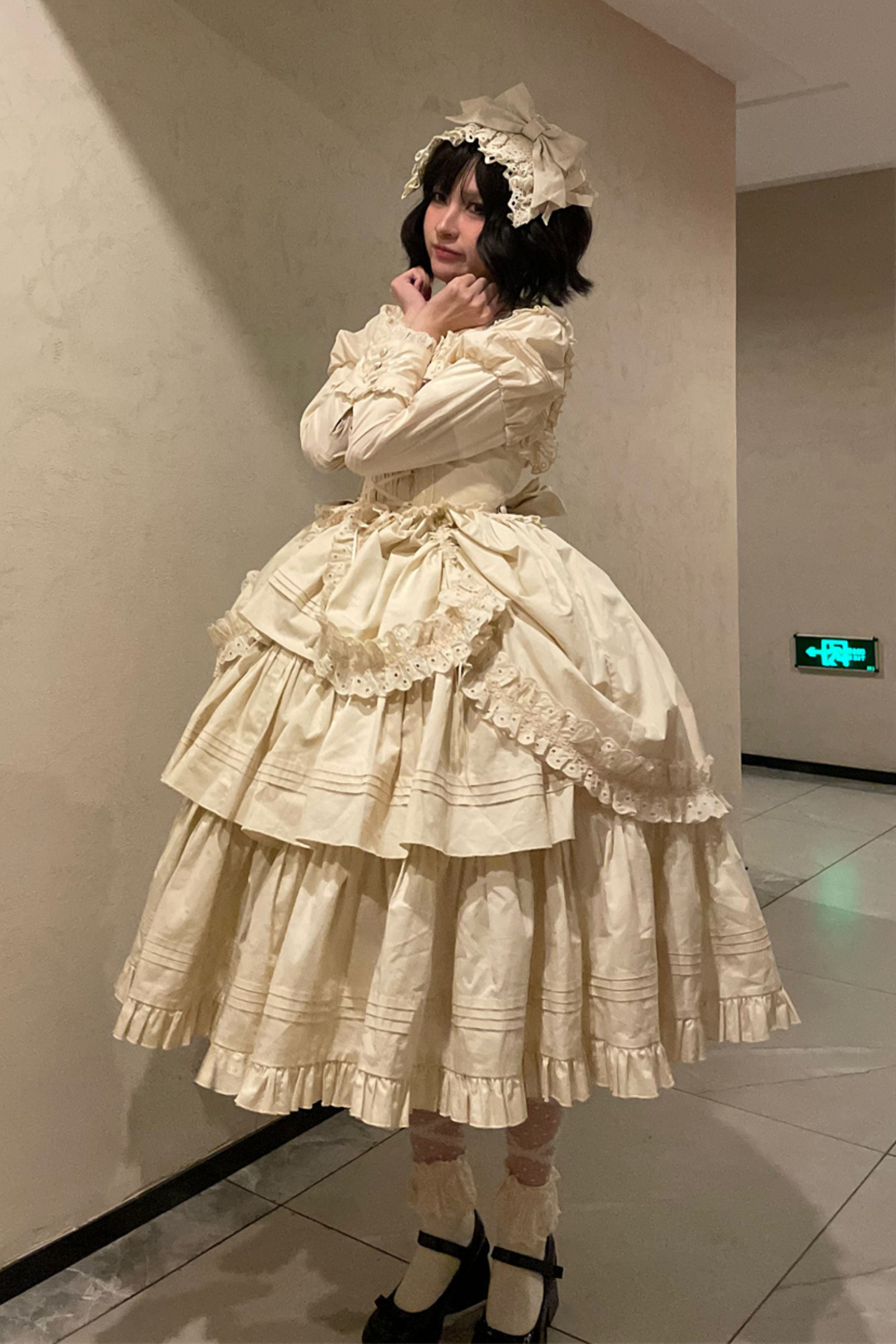 Lace Goth Subculture Dark Star Island Lolita Dress