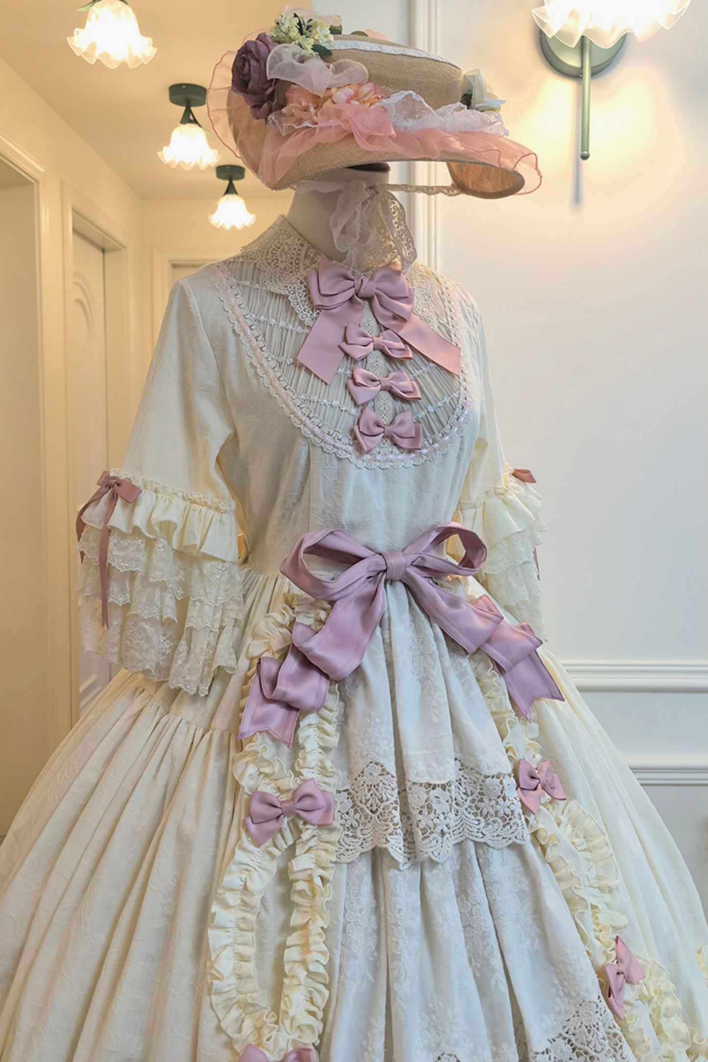 エレガントプリンセススリーブロリータドレス