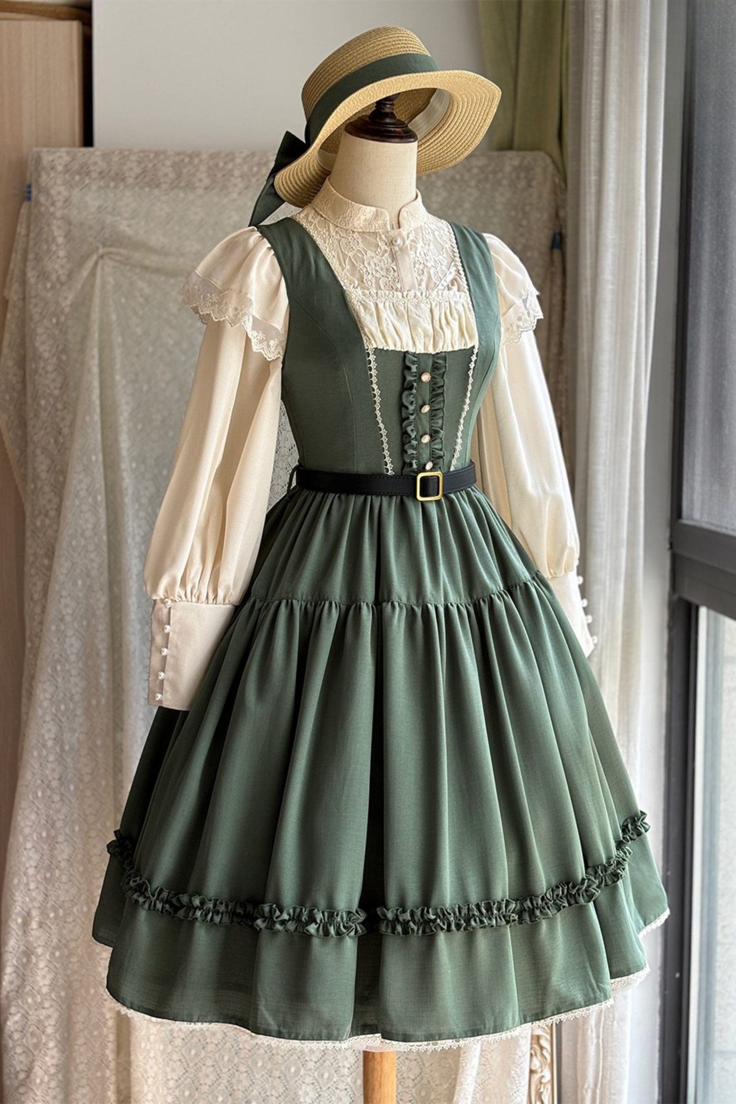 Sketch Wild Rose Elegant Lolita Jumperskirt