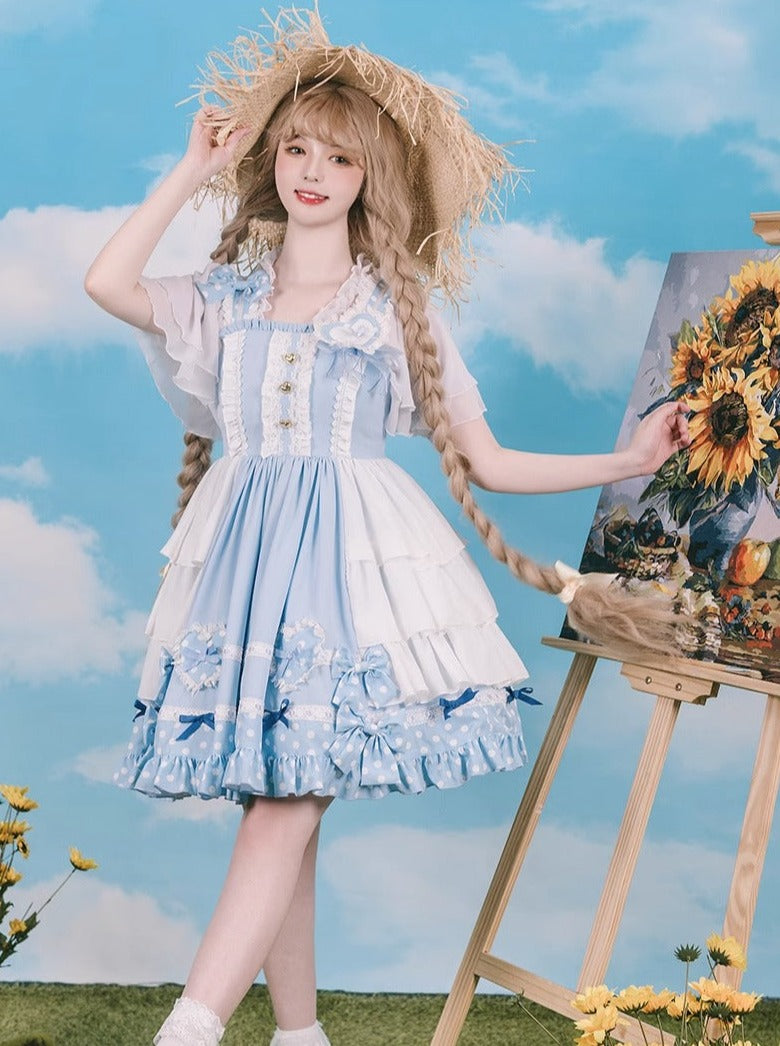 Ice Blue Sweet Summer Lolita Dress