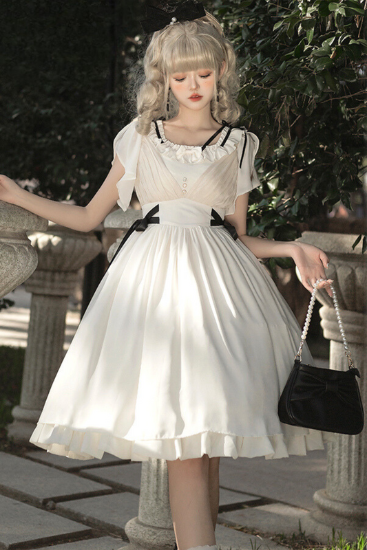 Pure White Suite Princess Lolita Dress