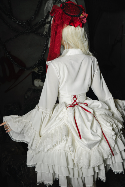 Moon River Gothic Skirt + Cape + Top + Bow