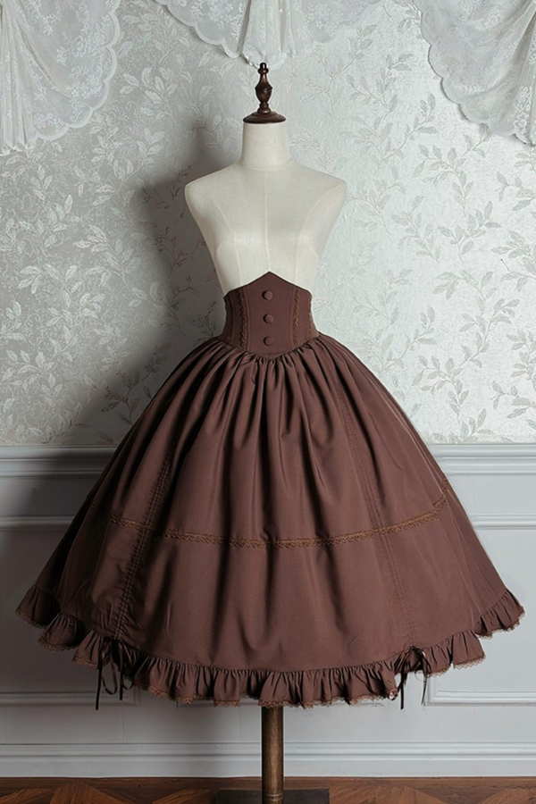 [Deadline for reservations: November 23] Victoria Duke Elegant Classic Pull-Up Skirt + Tiered Ribbon Skirt