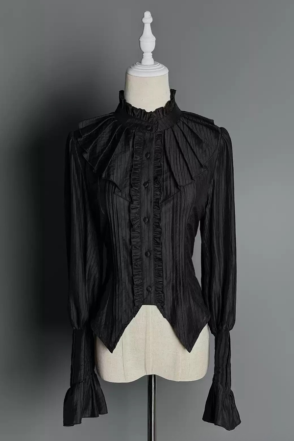 【1月8日予約締切】ダークナイトバトラーゴシックシリーズラッフルシャツ