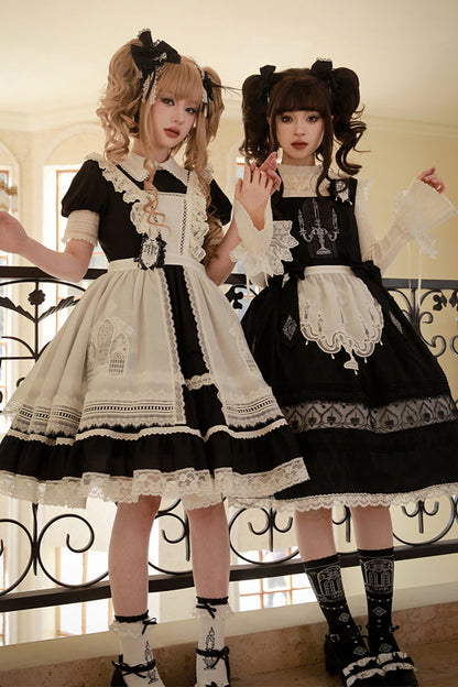 Candlestick Dark Girl Style Design Doll Lolita Dress