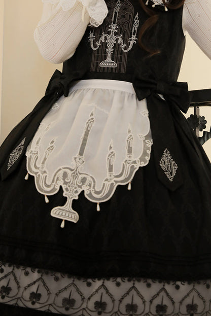 Candlestick Dark Girl Style Design Doll Lolita Dress