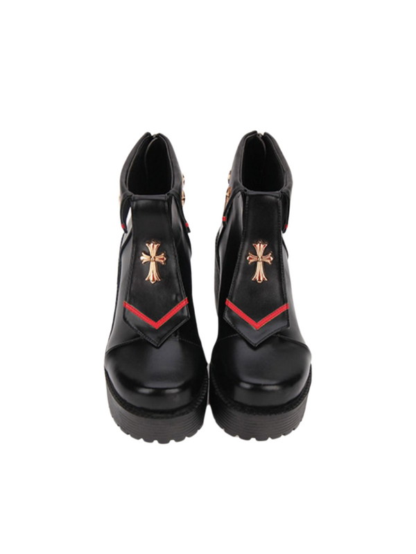 クールバイクツートーンクロスシューズ