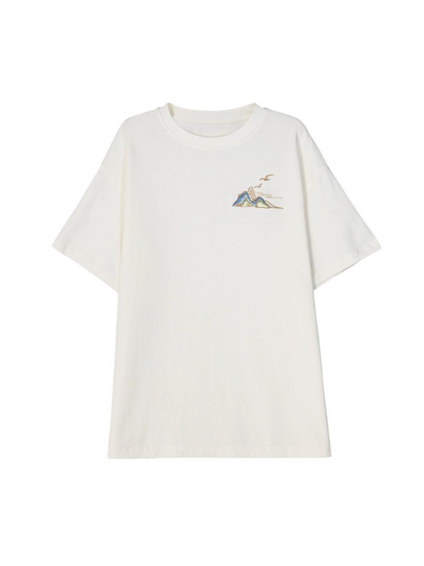 ジェンダーレスチャイナダークサマートップス