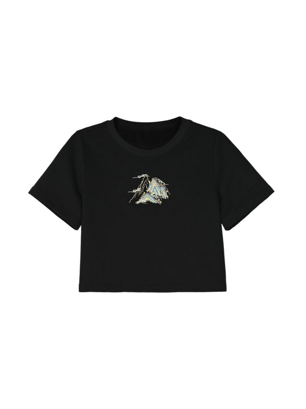 ジェンダーレスチャイナダークサマートップス