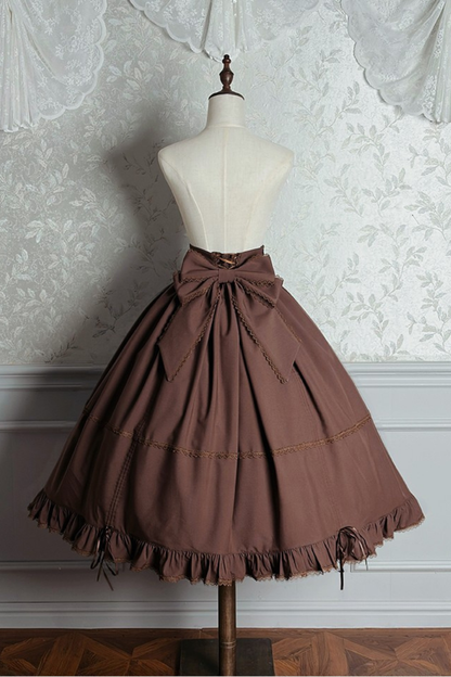 [Deadline for reservations: November 23] Victoria Duke Elegant Classic Pull-Up Skirt + Tiered Ribbon Skirt