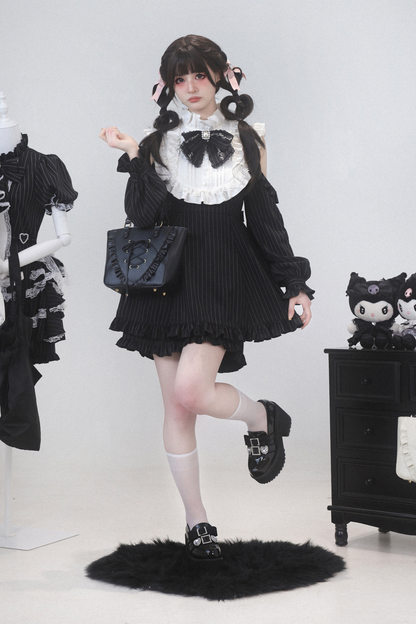 ローズプリンセスオフショルダーフリルリボントップス