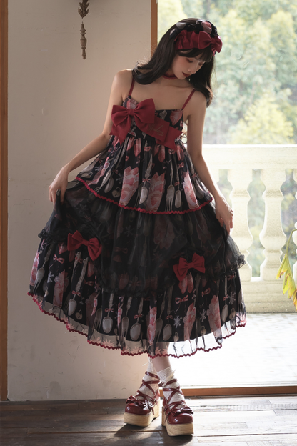 ストロベリーボックスロリータキャミソールドレス