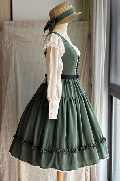 Sketch Wild Rose Elegant Lolita Jumperskirt