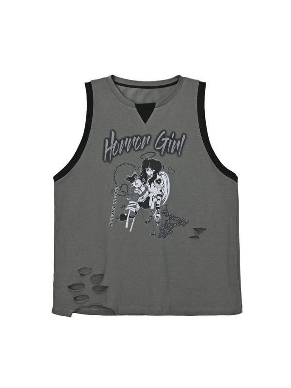 ツインズガールショートトップス+キャミソール+ロングトップス