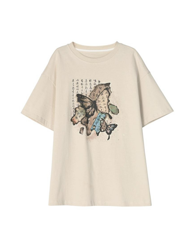 スリットショートオーバーチャイナトップス