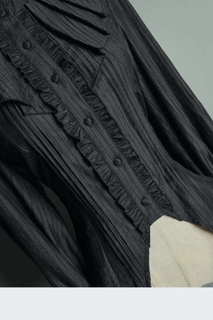 【1月8日予約締切】ダークナイトバトラーゴシックシリーズラッフルシャツ