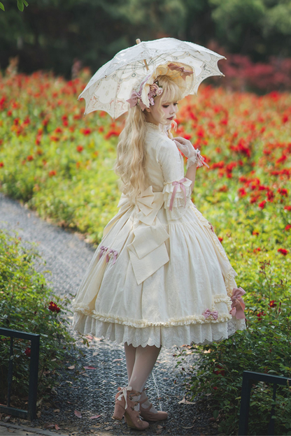 エレガントプリンセススリーブロリータドレス