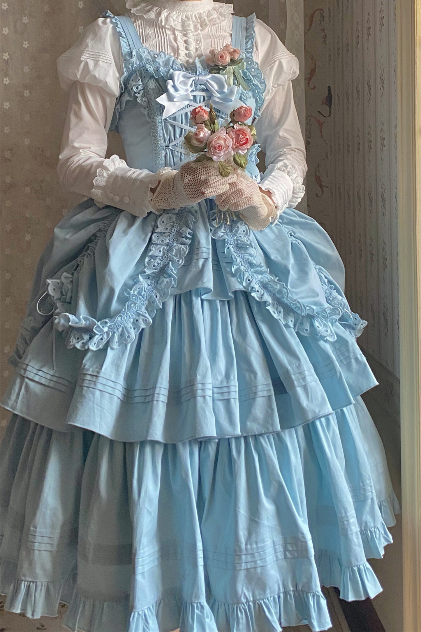 Lace Goth Subculture Dark Star Island Lolita Dress