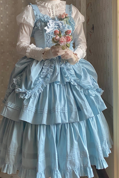 Lace Goth Subculture Dark Star Island Lolita Dress