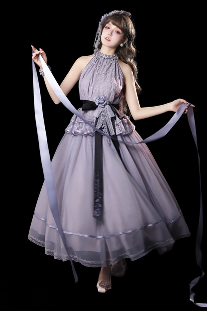 【4月5日予約締切】レトロエレガントインナー+トップス+スカート+アクセサリー