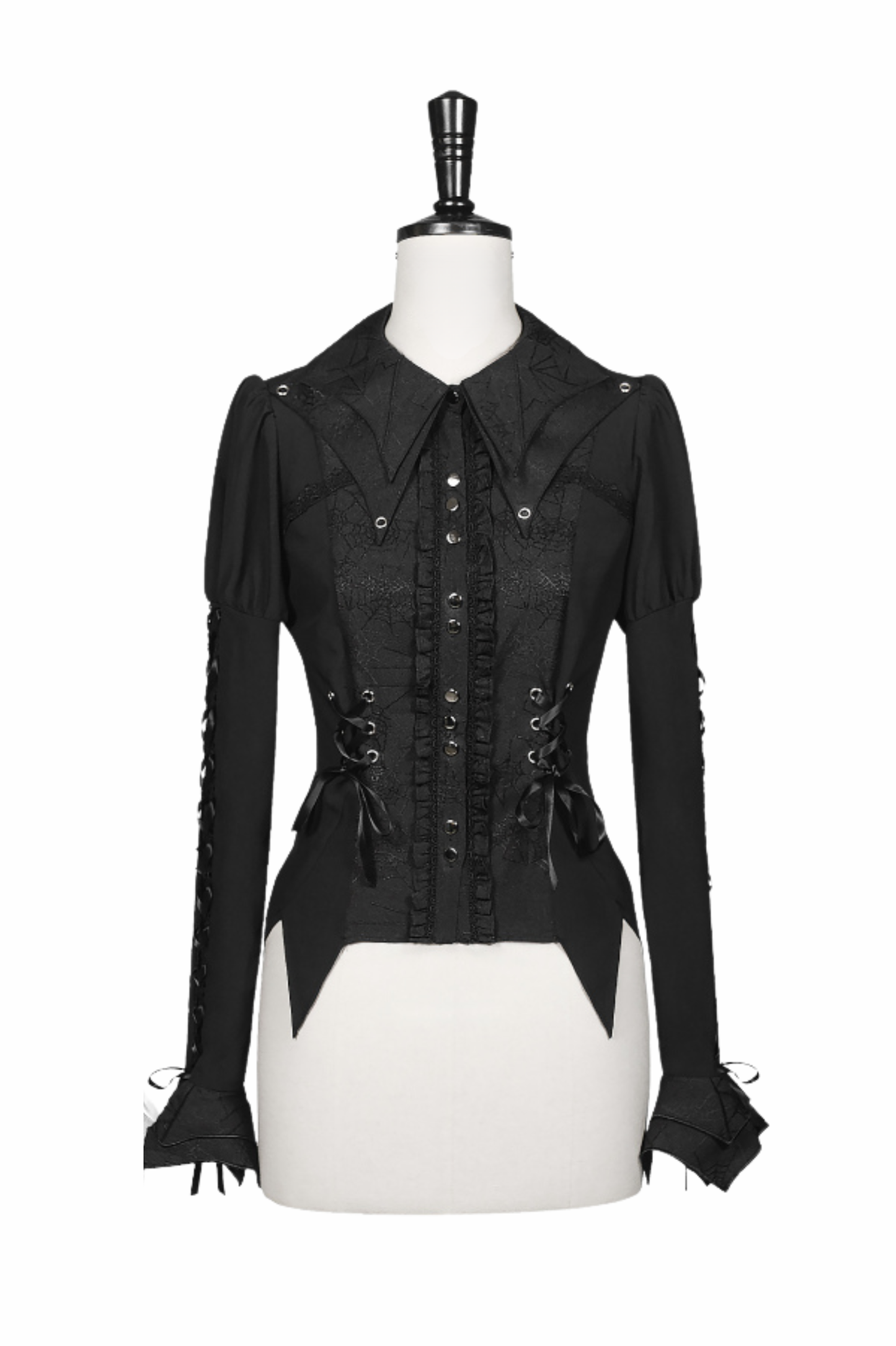 [Deadline for reservations: November 19] Camilla Spider Web Bat Gothic Dark Shirt