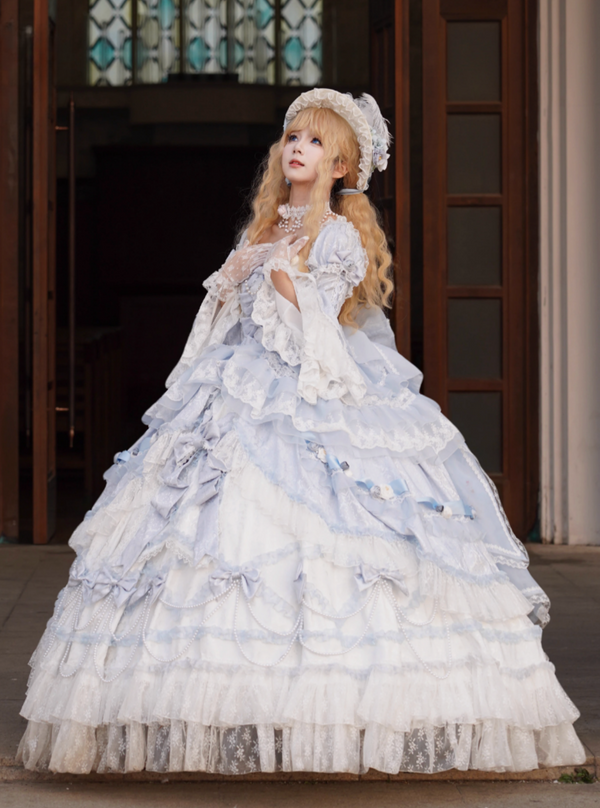 [Pre-order Deadline: March 4] Flower Fantasy Palace Style Dress Set
